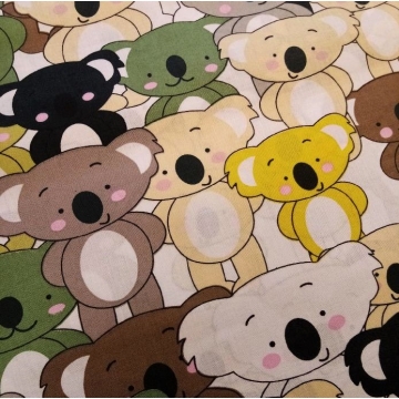 Barevní medvídci Koala vzor 5039