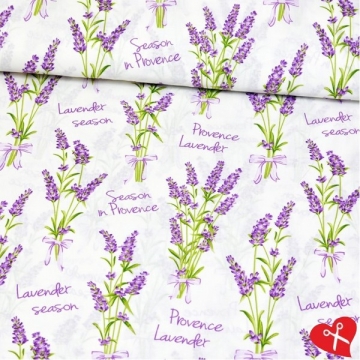 Kytice s levandulí šíře 220cm vzor 5112